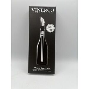 Vinenco Selection Wine Chiller with Stainless Steel Chill‎ Rod Aerator & Pourer